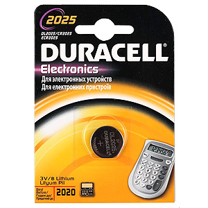 Батарейка Duracell CR2025 C0004816 Батарейка Duracell CR2025 C0004816