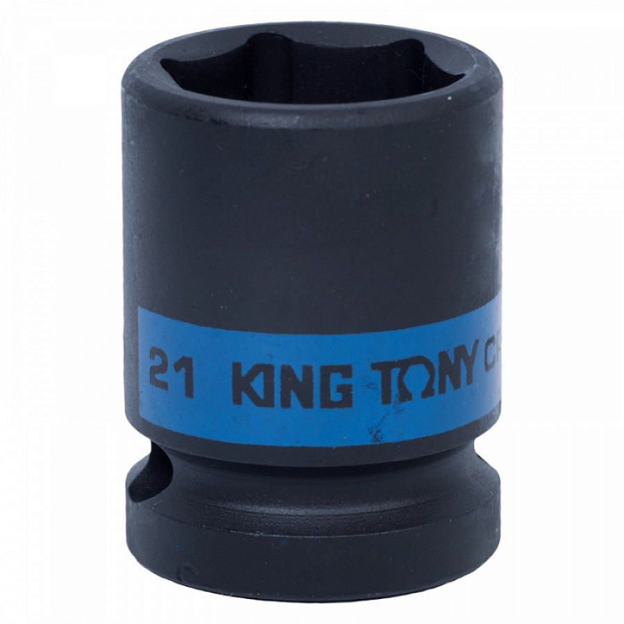 Головка торцевая KING TONY 1/2 21 мм ударная 453521М