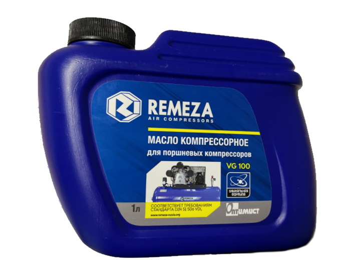 Масло компрессорное Remeza VG 100 (2л) 8101241