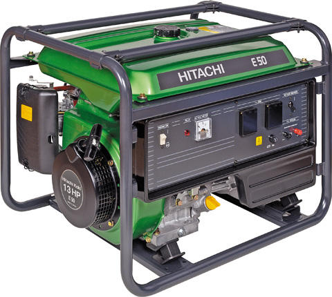 Генератор бензиновый Hitachi E50 Генератор бензиновый Hitachi E50