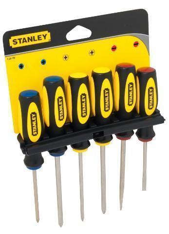 Нажмите что бы увеличить изображение Набор отверток 6 предметов BASIC STANLEY 0-64-458 фото Набор отверток 6 предметов BASIC STANLEY 0-64-458