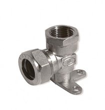 Муфта угл ES 20х3/4"W труба-ВР с креплением Муфта угл ES 20х3/4"W труба-ВР с креплением