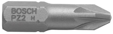 Вставка PZ2 25 мм ХН 3шт BOSCH (2.607.001.558) Вставка PZ2 25 мм ХН 3шт BOSCH (2.607.001.558)