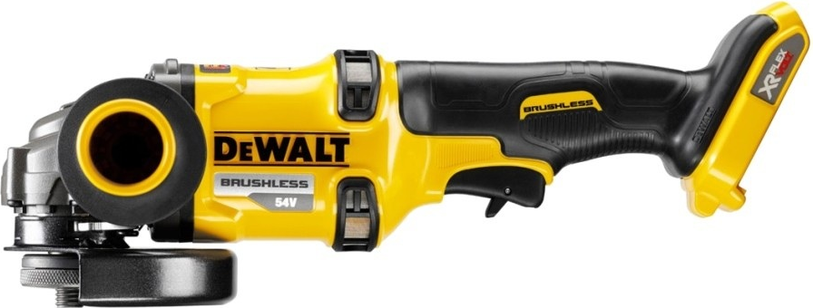 Угловая шлифмашина аккумуляторная DeWALT DCG 414 N FLEXVOLT, с бесщеточным двигателем, без АКБ и З/У