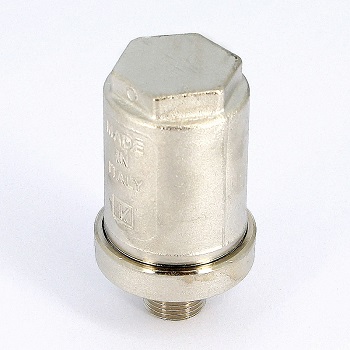 Компенсатор гидроударов UNI-FITT 1/2" НР никелированный 260N2400 Компенсатор гидроударов UNI-FITT 1/2" НР никелированный 260N2400