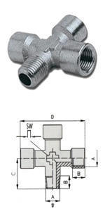 Крест В-В-В-Н 3/8" GAV 34392/1259/3 Крест В-В-В-Н 3/8" GAV 34392/1259/3