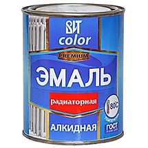 Эмаль алкид "ВИТ color" для радиатор. белый 1.9кг