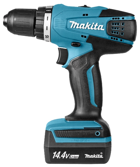 Аккумуляторный шуруповерт Makita DF347DWE 14,4 V, Li-Ion