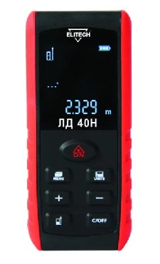 Дальномер Elitech 40м ЛД 40H Дальномер Elitech 40м ЛД 40H