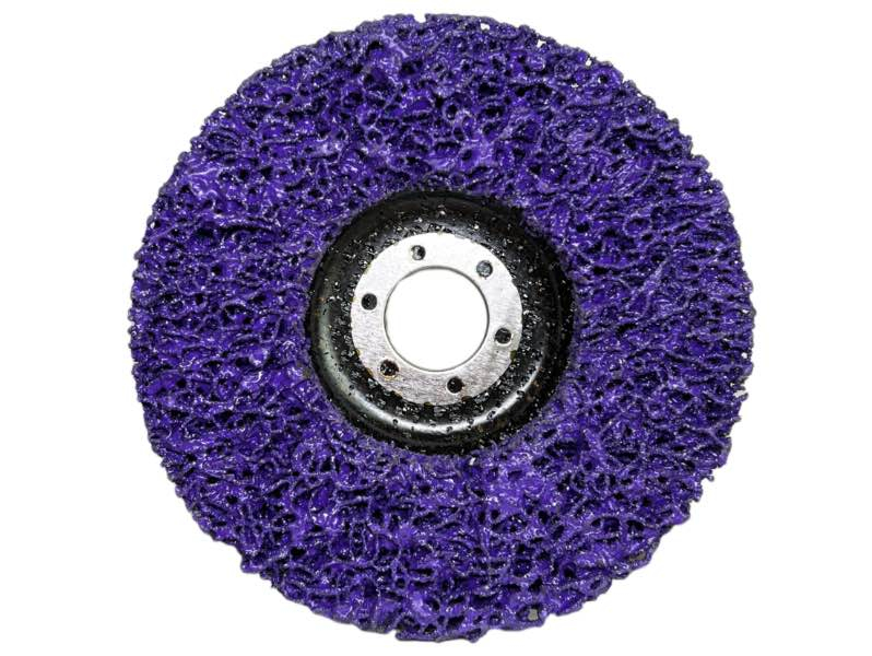 Круг шлифовальный Gtool ф125х15х22 фиолетовый Coral 11268