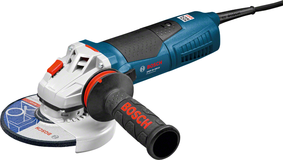 Угловая шлифмашина BOSCH 150-1,7 GWS 17-150 CI + SDS гайка (0.601.798.0R6)