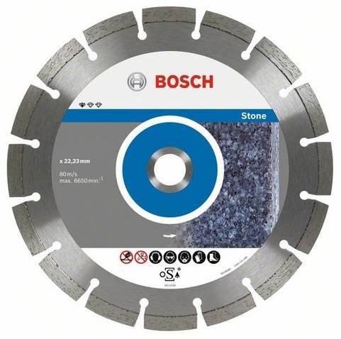 Алмазный круг 150х22 камень Pf Stone BOSCH 2.608.602.599