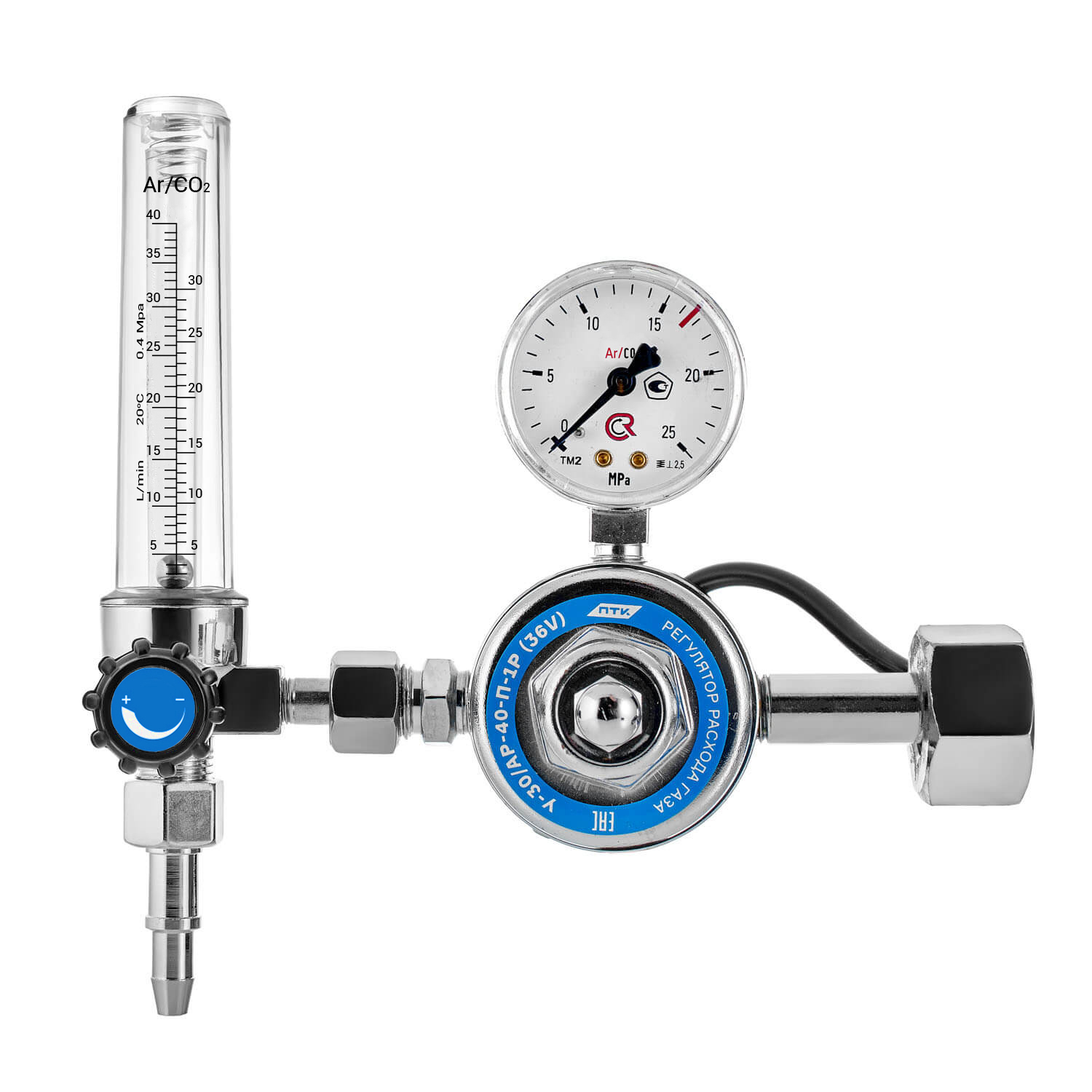 Регулятор расхода газа ПТК УЗ0/АР40П 001.010.600