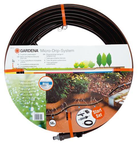 Шланг сочащийся Gardena для подземной прокладки с комплектом 50м 01389-37.000.00 Шланг сочащийся Gardena для подземной прокладки с комплектом 50м 01389-37.000.00