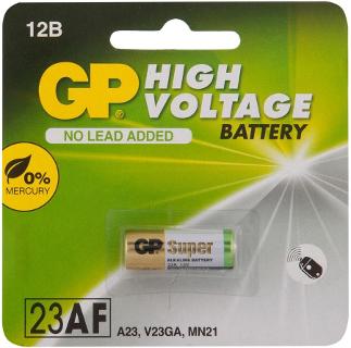 Батарейка GP 23A (MN21) 12В BP1 (1шт) Батарейка GP 23A (MN21) 12В BP1 (1шт)