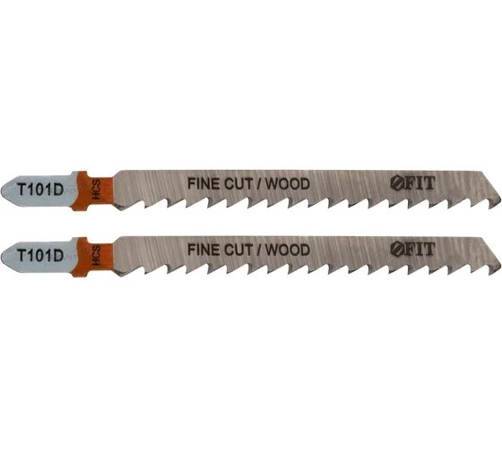 Пилка для электролобзика Fit T101 D, 2 шт.HQ 40950