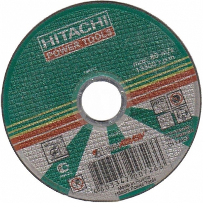 Круг отрезной 150х1,6х22 по металлу 1шт/25/200 PREM Hitachi 15016HR PREM