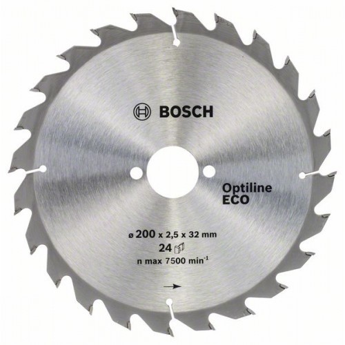 Диск пильный по дереву (190x20/16 z24) Optiline Wood Eco BOSCH 2.608.641.787 Диск пильный по дереву (190x20/16 z24) Optiline Wood Eco BOSCH 2.608.641.787