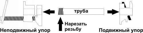 Струбцина трубная 1/2" (Энкор 20078)