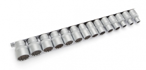 Набор головок 6-гр 1/2" 14пр Набор головок 6-гр 1/2" 14пр