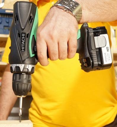 Шуруповерт аккумуляторный Hitachi DS14DCL-RC Li-Ion кейс