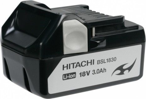 Аккумулятор Hitachi 18 В 3,0 Ач BSL 1830 (330068) Аккумулятор Hitachi 18 В 3,0 Ач BSL 1830 (330068)