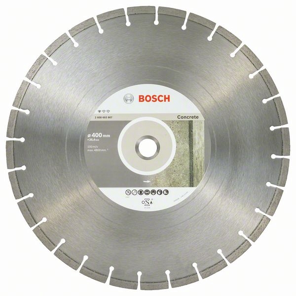 Алмазный диск Standard for Concrete 400 x 25.4 мм по бетону  Standard for Concrete BOSCH 2 608 603 807