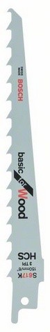 Пилки для ножовки по дереву S 617 К 2 штуки BOSCH 2 608 650 616 Пилки для ножовки по дереву S 617 К 2 штуки BOSCH 2 608 650 616