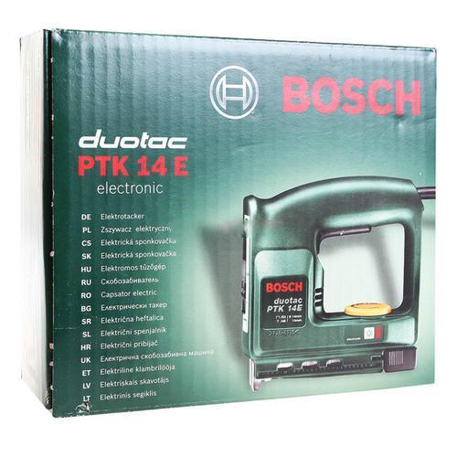 Пистолет скобозабивной PTK 14 Е бытовой BOSCH 0 603 265 208