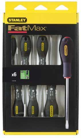 Нажмите что бы увеличить изображение Набор отверток 6 предметов FATMAX (Torx) STANLEY 0-65-099 фото Набор отверток 6 предметов FATMAX (Torx) STANLEY 0-65-099