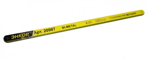 Полотно по металлу 300 мм z24 Bi-Metal Энкор 20987