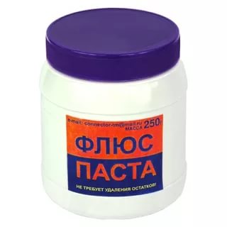 Флюс-паста для паяльника 20г с канифолью FIT 60552 Флюс-паста для паяльника 20г с канифолью FIT 60552