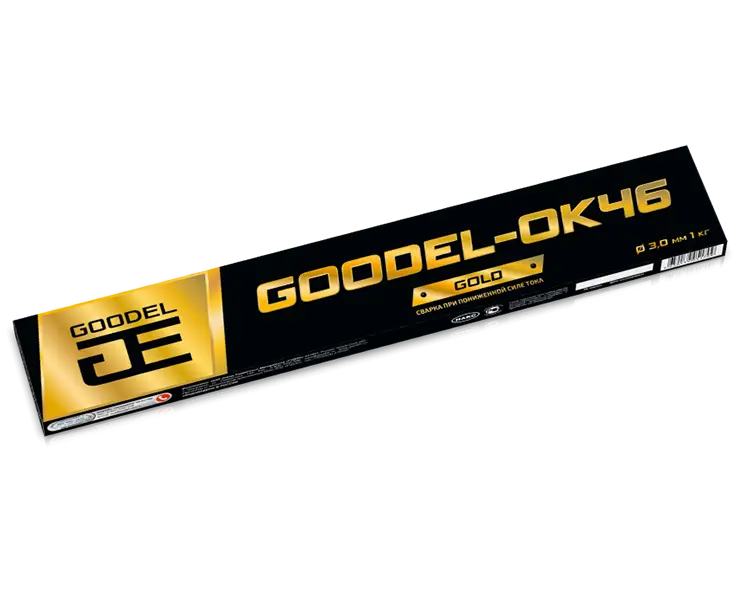 Электроды сварочные Goodel OK 46.00 Gold ф4,0  (пачка 6.8 кг)