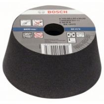 Круг шлифовальный ф110х55 к60 чашечный для камня BOSCH 1 608 600 241