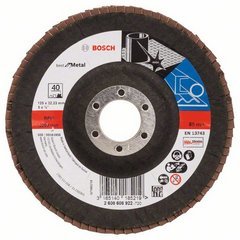 Круг лепестковый 125 мм К40 BOSCH Best/Inox 2 608 606 922 Круг лепестковый 125 мм К40 BOSCH Best/Inox 2 608 606 922