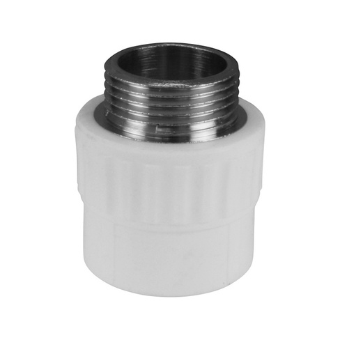 Муфта комбинированная Valfex PP-R НР  32мм х  1/2" белая (20/80) 10130232