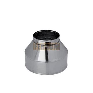 Переходник нержавеющий FeFLUES 0,5мм ф110М-120П Переходник нержавеющий FeFLUES 0,5мм ф110М-120П