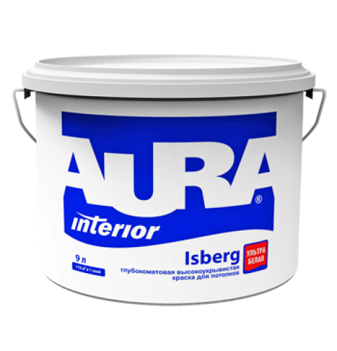 Краска В/Э "Eskaro" Aura Isberg потол.глуб.мат. 2. Краска В/Э "Eskaro" Aura Isberg потол.глуб.мат. 2.