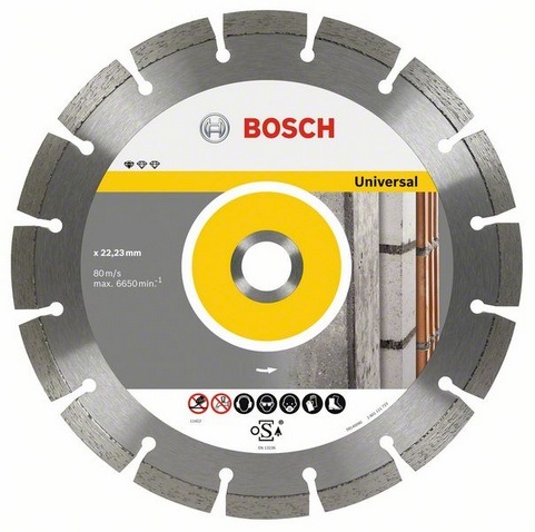 Алмазный круг 180х22 Pf Universal BOSCH 2.608.602.194