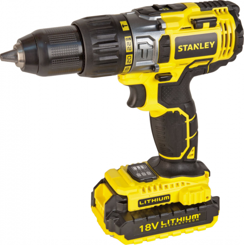 Дрель-шуруповерт STANLEY STDC18LHBK