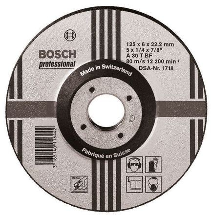 Круг отрезной по металлу ф125х2,5х22  1шт/25 BOSCH 2 608 600 394