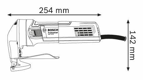 Ножницы по металлу листовые Bosch GSC 75-16 (GSC75-16) 0.601.500.500