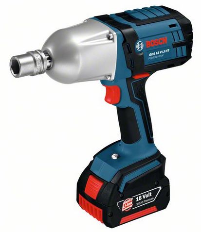 Аккумуляторный ударный гайковерт Li-Ion Bosch GDS 18 V-LI HT (L-Boxx) Professional 06019B130A Аккумуляторный ударный гайковерт Li-Ion Bosch GDS 18 V-LI HT (L-Boxx) Professional 06019B130A