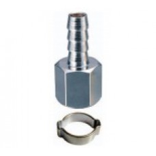 Штуцер резьбовой F 1/4" на шланг 6мм Fubag 180250B Штуцер резьбовой F 1/4" на шланг 6мм Fubag 180250B