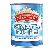 Эмаль ПФ-115 "Царицынские краски" зеленая 0.8кг Эмаль ПФ-115 "Царицынские краски" зеленая 0.8кг