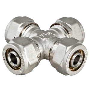 Крестовина м.пл. 20х16х20х16 Valtec (5/30) Крестовина м.пл. 20х16х20х16 Valtec (5/30)