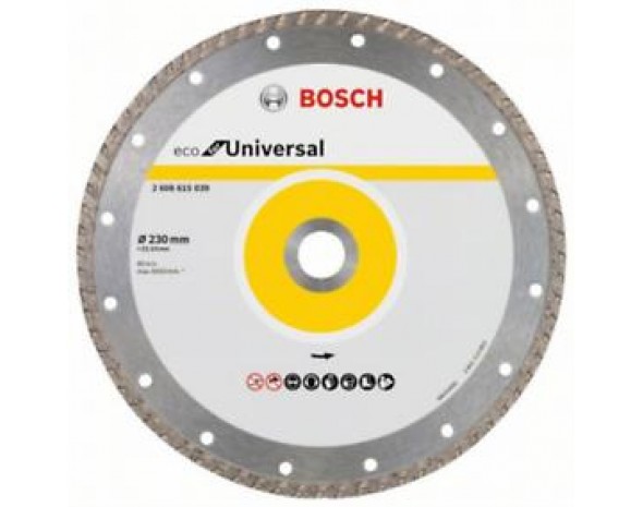 Круг алмазный BOSCH 230 x 22 ECO Universal Turbo 2 608 615 039