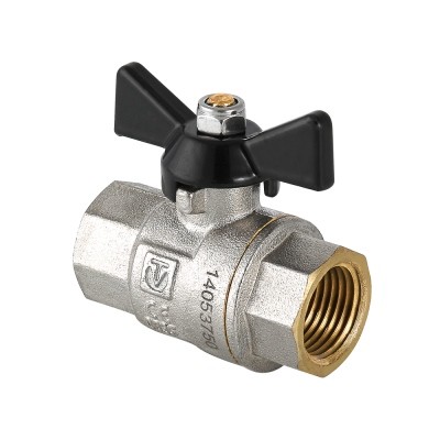 Кран шаровой 1/2" FF бабочка PERFECT (12/72) Valtec VT.317.N.04 Кран шаровой 1/2" FF бабочка PERFECT (12/72) Valtec VT.317.N.04