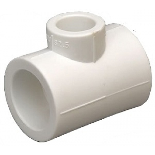 Тройник переходной 110х40х110 PPRC (2/10) белый FD-plast 2802 Тройник переходной 110х40х110 PPRC (2/10) белый FD-plast 2802