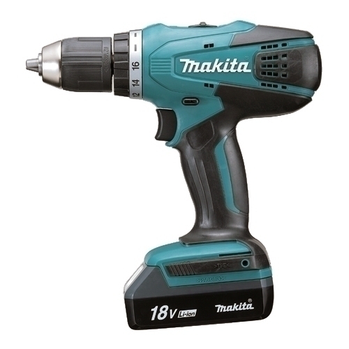 Шуруповерт аккумуляторный Makita DF457DWLE 18 V, Li-Ion Шуруповерт аккумуляторный Makita DF457DWLE 18 V, Li-Ion